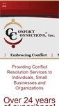 Mobile Screenshot of conflictconnections.com